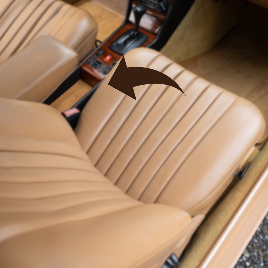 "Triple Sip Commander" Becherhalter Cupholder Getränkehalter für Mercedes S123 W123 C123 Mittelkonsole