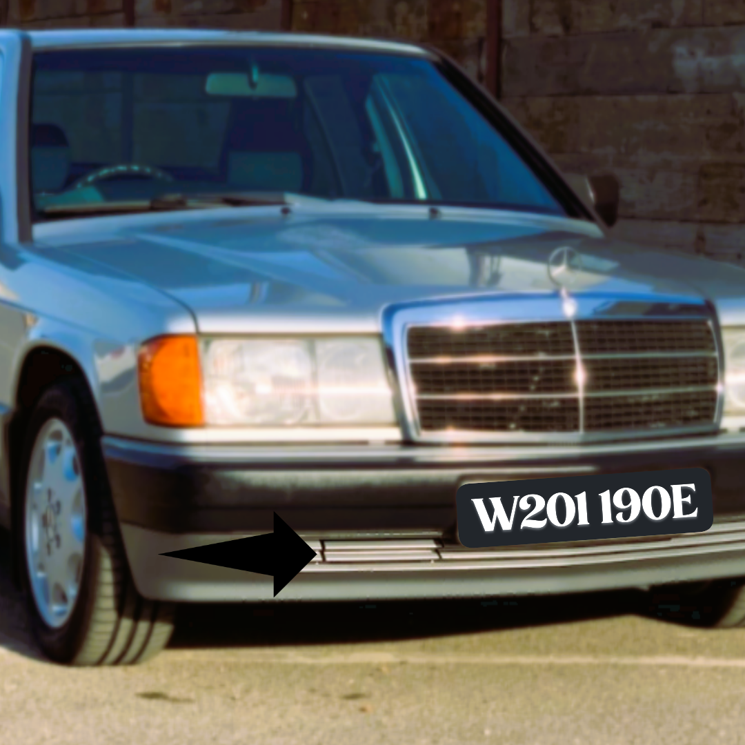 "Hide-a-Hook" Abdeckung für Abschlepphaken für Mercedes Benz W201 190E
