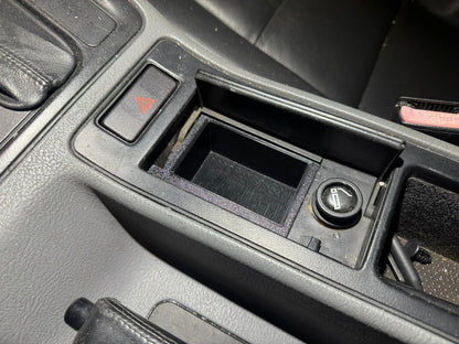"Sneaky Stash" für BMW E31 840i 840ci 850 850CSI Aschenbecher Ascher Ablagefach Mittelkonsole
