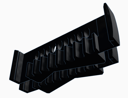 "PlateMate" Kennzeichenhalter für Mercedes Benz R129 SL500 SL320 W129 C129 A1298850581 vorn