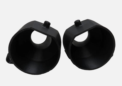 "BrakeBreeze" Luftführung Bremsenkühlung für BMW E46 ohne M Paket Trichter Set Brake Cooling