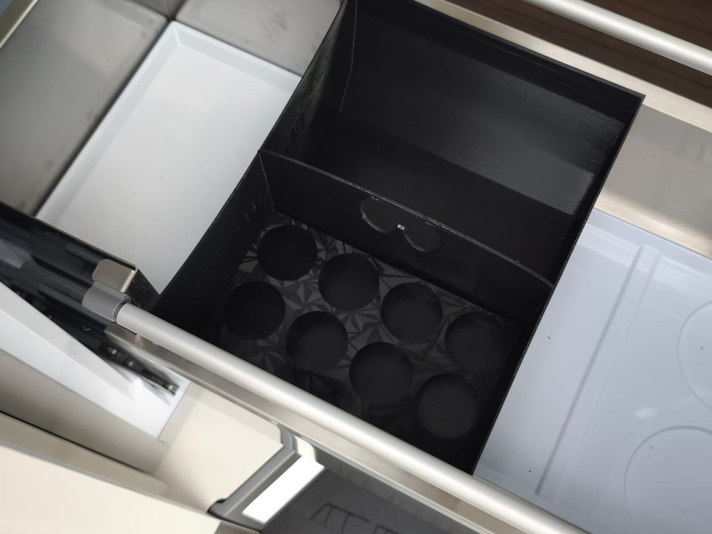 "Fridge Tetris" Organizer für VW Volkswagen Crafter Grand California GC600 GC680 Back